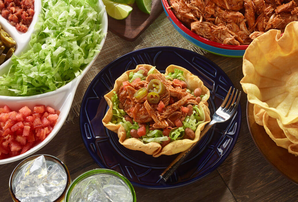 Spicy Chicken Taco Salad