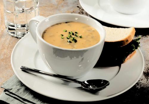 Spicy Fire Roasted Cheddar Broccoli Soup recipe