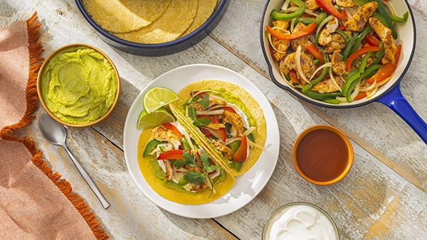Easy Chicken Fajitas