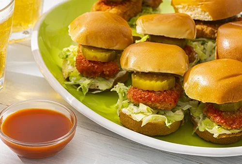 Easy Fried Chicken Sliders