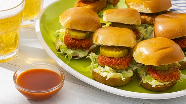 Easy Fried Chicken Sliders